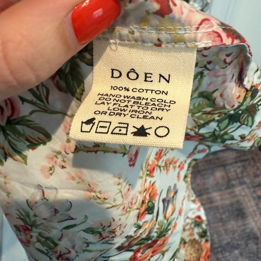 Doen Leanne Floral Midi Dress Liberty Fabric - XXL - Picture 5 of 5